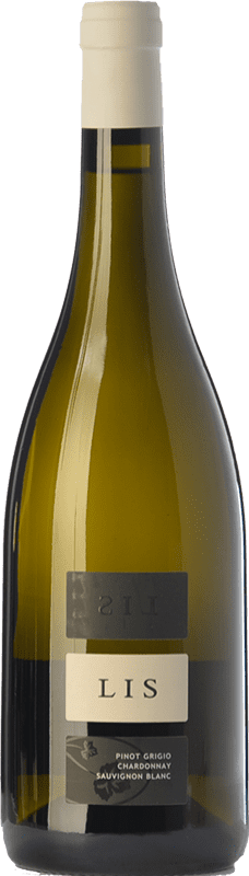 32,95 € Free Shipping | White wine Lis Neris I.G.T. Friuli-Venezia Giulia Friuli-Venezia Giulia Italy Chardonnay, Sauvignon White, Pinot Grey Bottle 75 cl