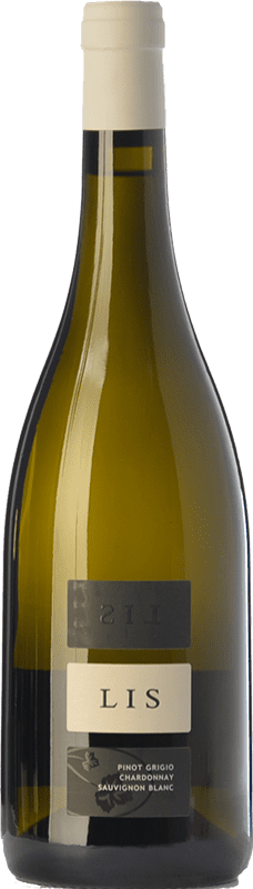 39,95 € Envío gratis | Vino Blanco Lis Neris I.G.T. Friuli - Venezia Giulia Friuli-Venezia Giulia Italia Chardonnay, Pinot Gris, Sauvignon Botella 75 cl