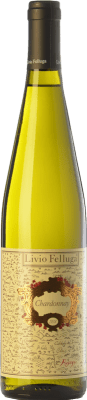 35,95 € Envio grátis | Vinho branco Livio Felluga D.O.C. Colli Orientali del Friuli Friuli-Venezia Giulia Itália Chardonnay Garrafa 75 cl