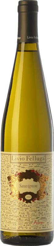 35,95 € Бесплатная доставка | Белое вино Livio Felluga D.O.C. Colli Orientali del Friuli Фриули-Венеция-Джулия Италия Sauvignon бутылка 75 cl