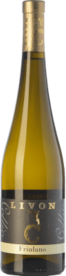 15,95 € Envio grátis | Vinho branco Livon D.O.C. Collio Goriziano-Collio Friuli-Venezia Giulia Itália Friulano Garrafa 75 cl