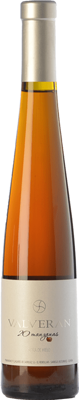 26,95 € Kostenloser Versand | Cidre Valverán Sidra de Hielo 20 Manzanas Fürstentum Asturien Spanien Halbe Flasche 37 cl