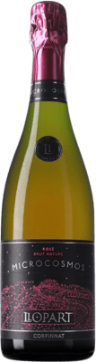 27,95 € Free Shipping | Rosé Sparkling Wine Llopart Microcosmos Brut Nature Rosé Reserve — Aged Corpinnat Catalonia Spain Monastrell, Pinot Noir 75 cl