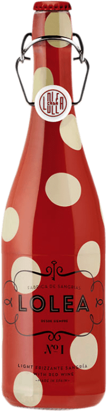9,95 € 免费送货 | 酒桑格利亚汽酒 Lolea Nº 1 Tinto 西班牙 瓶子 75 cl