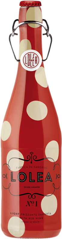 10,95 € Free Shipping | Sangaree Lolea Nº 1 Red Frizzante Spain Tempranillo, Cabernet Sauvignon Bottle 75 cl