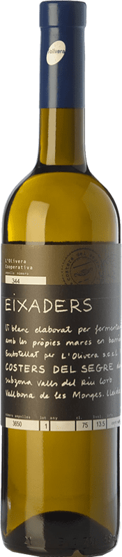 15,95 € 送料無料 | 白ワイン L'Olivera Eixaders Crianza — クリアンサ D.O. Costers del Segre カタロニア スペイン Chardonnay — シャルドネ Eco — エコ ビオ オーガニック 75 cl