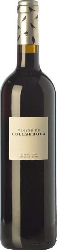 16,95 € Free Shipping | Red wine L'Olivera Vinyes de Collserola Aged D.O. Catalunya Catalonia Spain Syrah, Grenache Bottle 75 cl