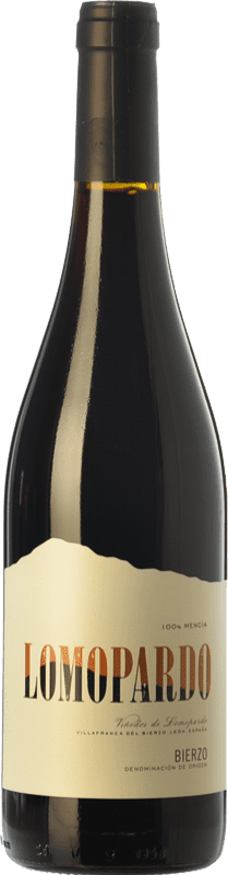 8,95 € Free Shipping | Red wine Lomopardo Young D.O. Bierzo Castilla y León Spain Mencía Bottle 75 cl