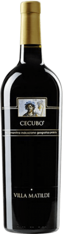 29,95 € Spedizione Gratuita | Vino rosso Villa Matilde Cecubo I.G.T. Roccamonfina Campania Italia Primitivo, Piedirosso Bottiglia 75 cl