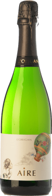 19,95 € 送料無料 | 白スパークリングワイン L'Origan Aire ブルットの自然 D.O. Cava カタロニア スペイン Macabeo, Xarel·lo, Chardonnay, Parellada ボトル 75 cl