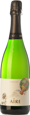 19,95 € Free Shipping | White Sparkling Wine L'Origan Aire Brut Nature D.O. Cava Catalonia Spain Macabeo, Xarel·lo, Chardonnay, Parellada Bottle 75 cl