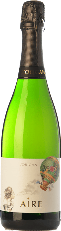 19,95 € Spedizione Gratuita | Spumante bianco L'Origan Aire Brut Nature D.O. Cava Catalogna Spagna Macabeo, Xarel·lo, Chardonnay, Parellada Bottiglia 75 cl