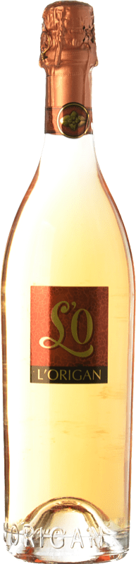 31,95 € 免费送货 | 玫瑰气泡酒 L'Origan L'O 预订 D.O. Cava 加泰罗尼亚 西班牙 Pinot Black, Chardonnay 瓶子 75 cl