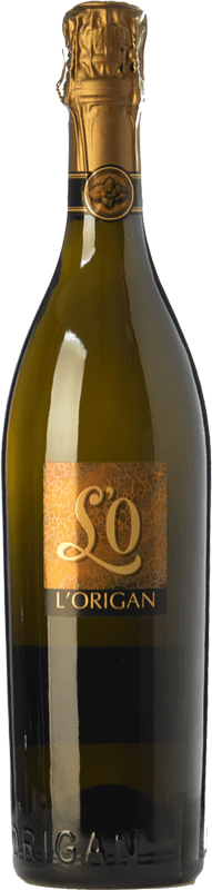 22,95 € Spedizione Gratuita | Spumante bianco L'Origan L'O Brut Nature Riserva D.O. Cava Catalogna Spagna Macabeo, Xarel·lo, Chardonnay, Parellada Bottiglia 75 cl