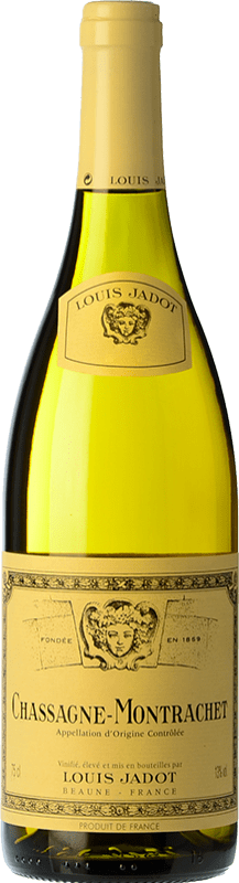64,95 € Spedizione Gratuita | Vino bianco Louis Jadot Crianza A.O.C. Chassagne-Montrachet Borgogna Francia Chardonnay Bottiglia 75 cl
