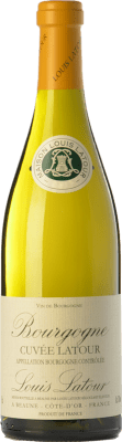 32,95 € Бесплатная доставка | Белое вино Louis Latour Cuvée Latour Blanc A.O.C. Bourgogne Бургундия Франция Chardonnay бутылка 75 cl