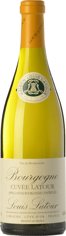 55,95 € Бесплатная доставка | Белое вино Louis Latour Latour Cuvée A.O.C. Bourgogne Бургундия Франция Chardonnay — Шардоне Бутылка 75 cl