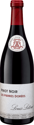 29,95 € Envío gratis | Vino tinto Louis Latour Les Pierres Dorées Joven A.O.C. Côtes de Bourg Burdeos Francia Pinot Negro Botella 75 cl