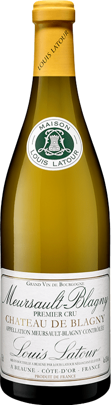 89,95 € Kostenloser Versand | Weißwein Louis Latour Meursault Blagny Premier Cru Alterung A.O.C. Bourgogne Burgund Frankreich Chardonnay Flasche 75 cl