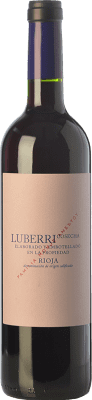 9,95 € Spedizione Gratuita | Vino rosso Luberri Maceración Carbónica Giovane D.O.Ca. Rioja La Rioja Spagna Tempranillo, Viura Bottiglia 75 cl