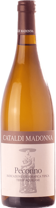 24,95 € Free Shipping | White wine Cataldi Madonna Frontone D.O.C. Montepulciano d'Abruzzo Abruzzo Italy Pecorino Bottle 75 cl