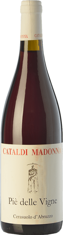 27,95 € Free Shipping | Rosé wine Cataldi Madonna Piè delle Vigne D.O.C. Cerasuolo d'Abruzzo Abruzzo Italy Montepulciano Bottle 75 cl
