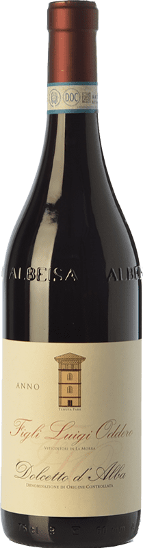 16,95 € Envoi gratuit | Vin rouge Luigi Oddero D.O.C.G. Dolcetto d'Alba Piémont Italie Dolcetto Bouteille 75 cl