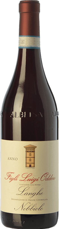 22,95 € Free Shipping | Red Wine Luigi Oddero D.O.C. Langhe Piemonte Italy Nebbiolo 75 cl