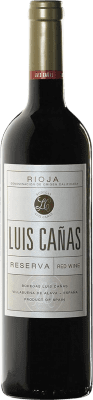 22,95 € Spedizione Gratuita | Vino rosso Luis Cañas Riserva D.O.Ca. Rioja La Rioja Spagna Tempranillo, Grenache, Graciano, Mazuelo Bottiglia 75 cl