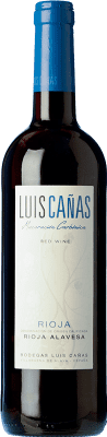 10,95 € Envio grátis | Vinho tinto Luis Cañas Jovem D.O.Ca. Rioja La Rioja Espanha Tempranillo Garrafa 75 cl