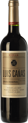 38,95 € Envio grátis | Vinho tinto Luis Cañas Grande Reserva D.O.Ca. Rioja La Rioja Espanha Tempranillo, Graciano Garrafa 75 cl
