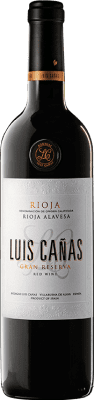 39,95 € Kostenloser Versand | Rotwein Luis Cañas Große Reserve D.O.Ca. Rioja La Rioja Spanien Tempranillo, Graciano Flasche 75 cl