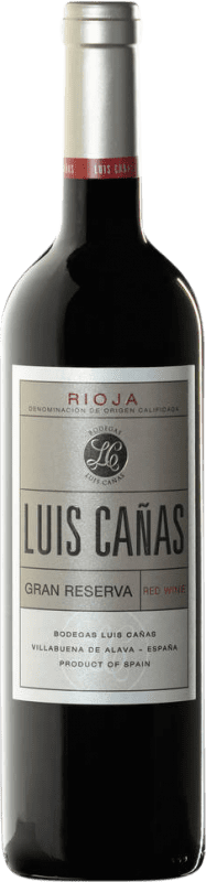 44,95 € 免费送货 | 红酒 Luis Cañas 大储备 D.O.Ca. Rioja 拉里奥哈 西班牙 Tempranillo, Graciano 瓶子 75 cl