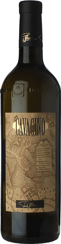 26,95 € Kostenloser Versand | Weißwein Lunae Cavagino D.O.C. Colli di Luni Ligurien Italien Vermentino Flasche 75 cl