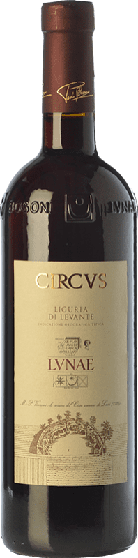 12,95 € 免费送货 | 红酒 Lunae Circvs I.G.T. Liguria di Levante 利古里亚 意大利 Grenache, Massareta, Albarossa 瓶子 75 cl