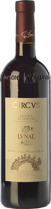 13,95 € Spedizione Gratuita | Vino rosso Lunae Circvs I.G.T. Liguria di Levante Liguria Italia Grenache, Massareta, Albarossa Bottiglia 75 cl