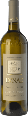 19,95 € 免费送货 | 白酒 Lunae Etichetta Grigia D.O.C. Colli di Luni 利古里亚 意大利 Vermentino 瓶子 75 cl