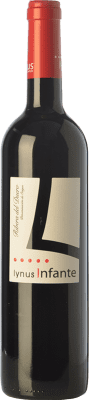 14,95 € Free Shipping | Red wine Lynus Infante Young D.O. Ribera del Duero Castilla y León Spain Tempranillo Bottle 75 cl