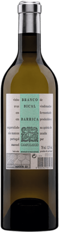 24,95 € Kostenloser Versand | Weißwein Campolargo Barrica D.O.C. Bairrada Beiras Portugal Bical Flasche 75 cl