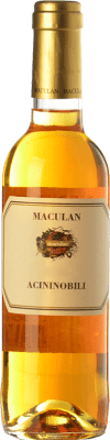 51,95 € Бесплатная доставка | Сладкое вино Maculan Acininobili I.G.T. Veneto Венето Италия Vespaiola Половина бутылки 37 cl