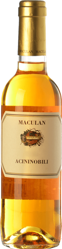 54,95 € 免费送货 | 甜葡萄酒 Maculan Acininobili I.G.T. Veneto 威尼托 意大利 Vespaiola — 韦斯派奥拉 半瓶装 37 cl