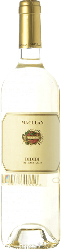 12,95 € Kostenloser Versand | Weißwein Maculan Bidibi I.G.T. Veneto Venetien Italien Sauvignon, Friulano 75 cl