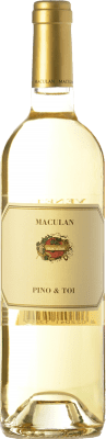 8,95 € Free Shipping | White wine Maculan Pino & Toi D.O.C. Breganze Veneto Italy Pinot Grey, Pinot White, Tocai Friulano Bottle 75 cl