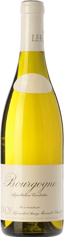 76,95 € Envio grátis | Vinho branco Leroy Blanc Crianza A.O.C. Bourgogne Borgonha França Chardonnay Garrafa 75 cl