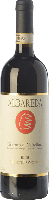 65,95 € Free Shipping | Red wine Mamete Prevostini Albareda D.O.C.G. Sforzato di Valtellina Lombardia Italy Nebbiolo Bottle 75 cl