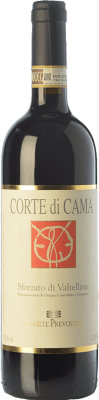 54,95 € Бесплатная доставка | Красное вино Mamete Prevostini Corte di Cama D.O.C.G. Sforzato di Valtellina Ломбардии Италия Nebbiolo — Неббиоло 75 cl