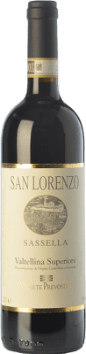 37,95 € 免费送货 | 红酒 Mamete Prevostini Sassella San Lorenzo D.O.C.G. Valtellina Superiore 伦巴第 意大利 Nebbiolo 瓶子 75 cl
