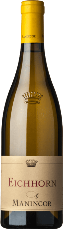 31,95 € Бесплатная доставка | Белое вино Manincor Pinot Bianco Eichhorn D.O.C. Alto Adige Трентино-Альто-Адидже Италия Pinot White бутылка 75 cl