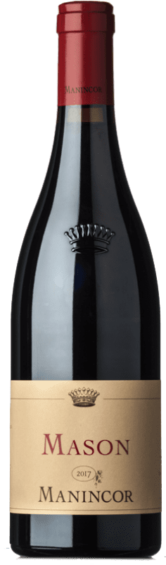 43,95 € Kostenloser Versand | Rotwein Manincor Mason D.O.C. Alto Adige Trentino-Südtirol Italien Pinot Schwarz Flasche 75 cl