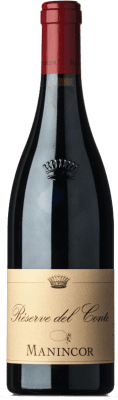 61,95 € 免费送货 | 红酒 Manincor Réserve del Conte 预订 D.O.C. Alto Adige 特伦蒂诺 - 上阿迪杰 意大利 Merlot, Cabernet Sauvignon, Lagrein 瓶子 75 cl